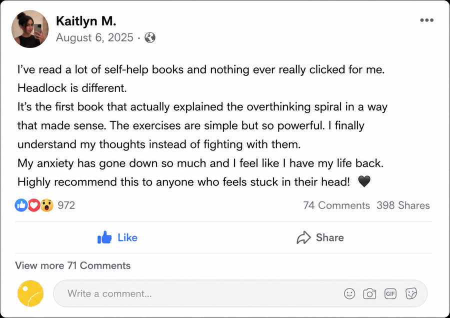 Facebook review for Headlock